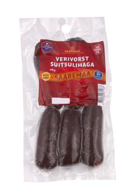 BLACK SAUSAGES WITH SMOKED HAM 450g